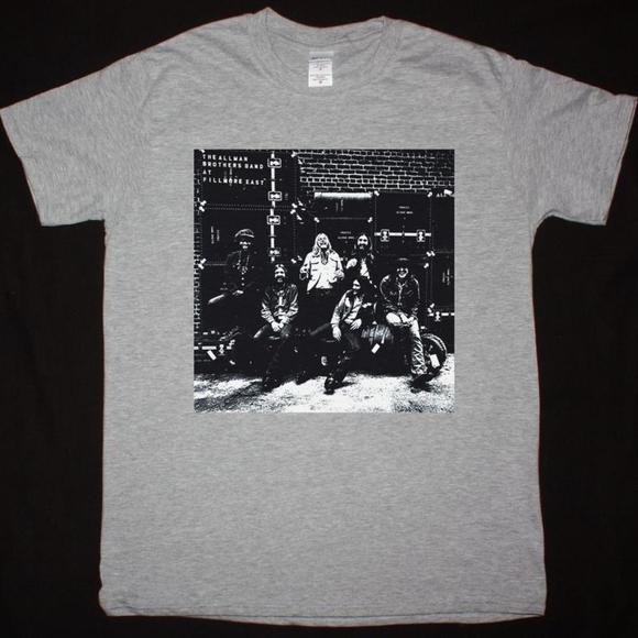 The Allman Brothers Band At Fillmore East 1971 New Sport Grey T Shirt - Picture 1 of 4